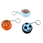 Sports Fidget Clicker Keychain Trio
